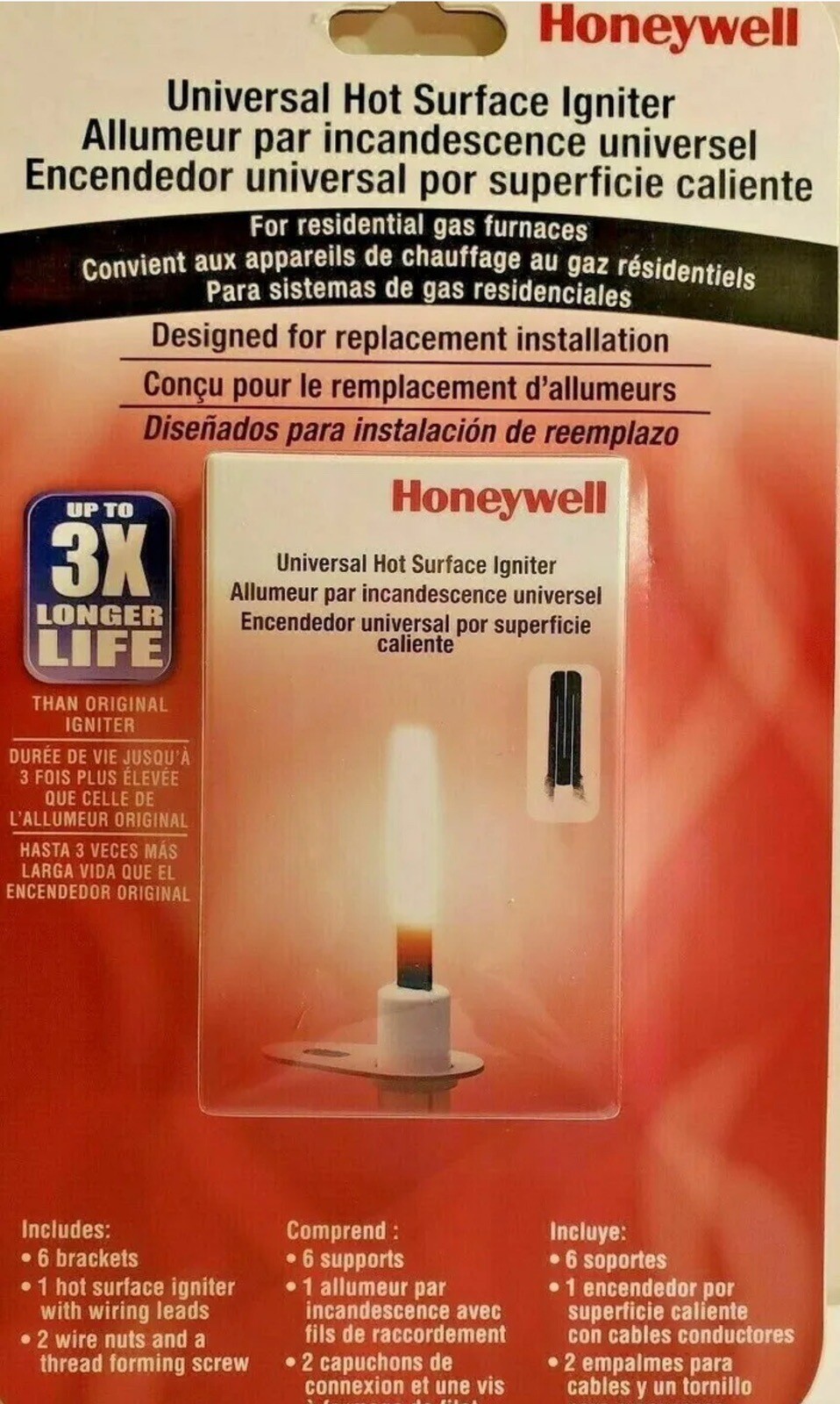 Honeywell Hot Surface Ignitor, New Pack Of 20