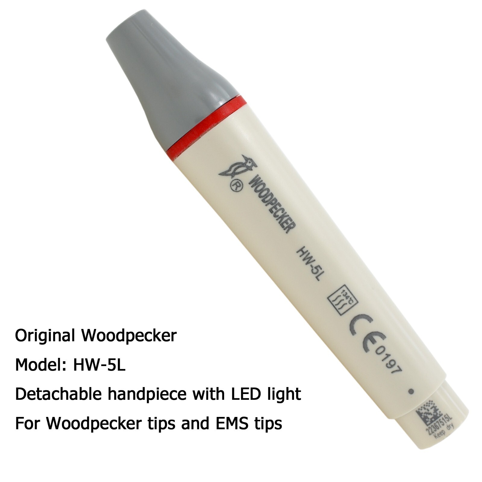 Woodpecker HW-5L DTE HD-7L EMS PIEZON LED Handpiece Ultrasonic Scaler Tips G1 P1