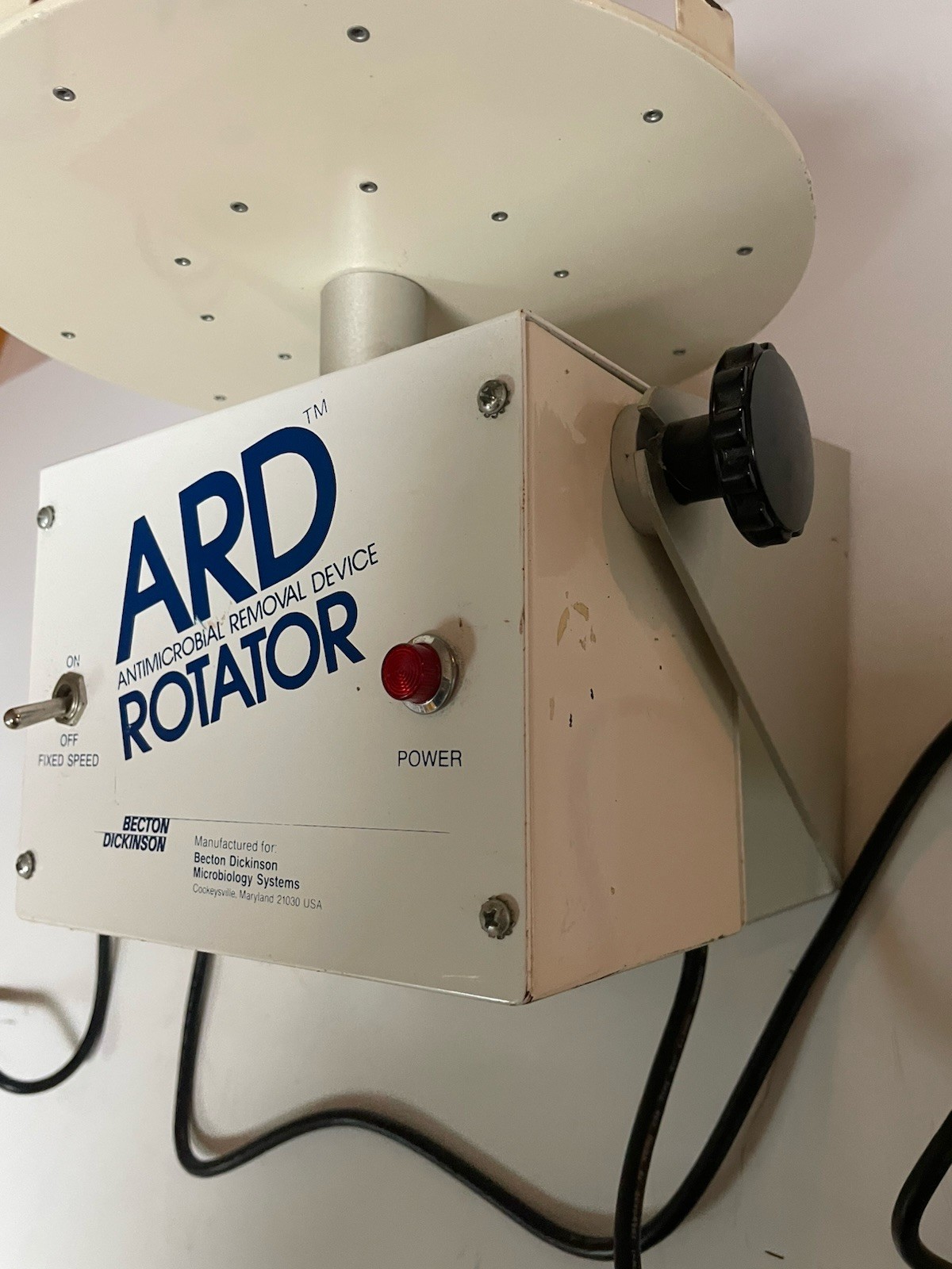ROTATOR ANTIMICROBIAL REMOVAL BECTON DICKINSON ADJUSTABLE TILT 4361600