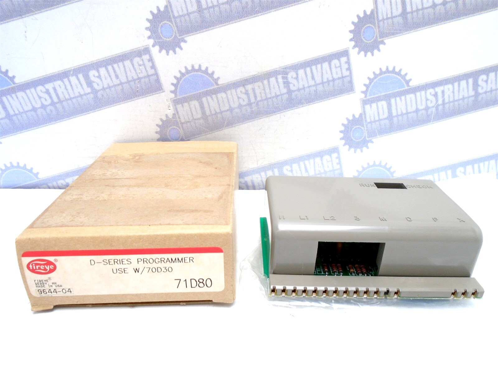 FIREYE – 71D80 – D-Series PROGRAMMER Use w/70D10/70D20/70D30 (NEW in BOX)