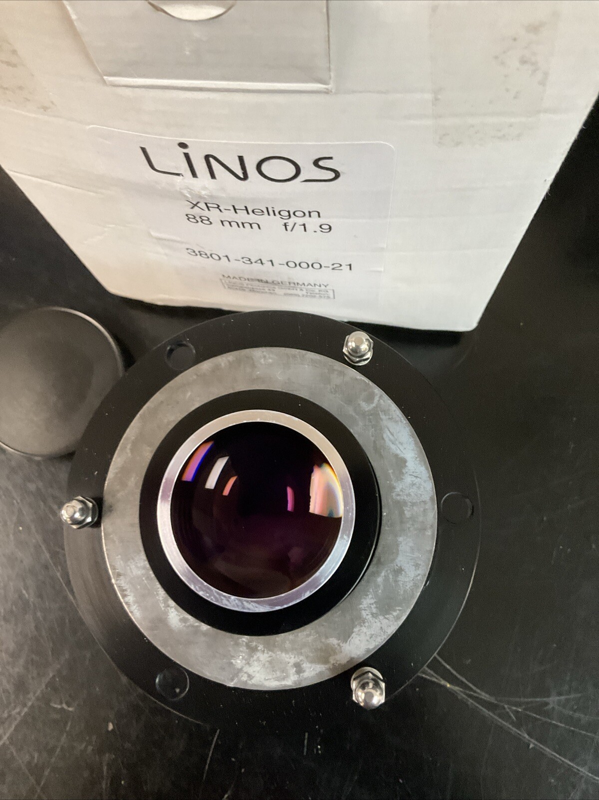 LINOS XR HELIGON Lens – 3801-341-000-21 88mm f/1.9
