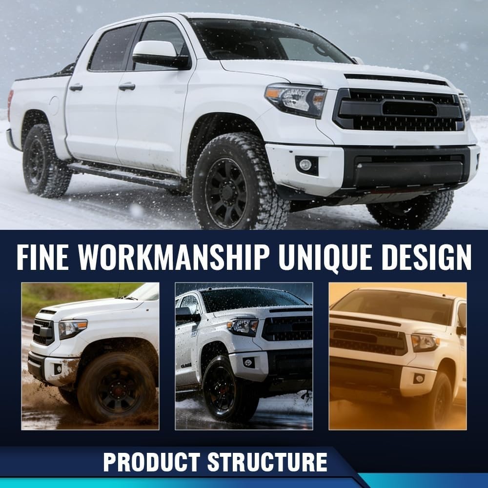 Front Bumper Cover Fascia Fits 2014-2021 Toyota Tundra