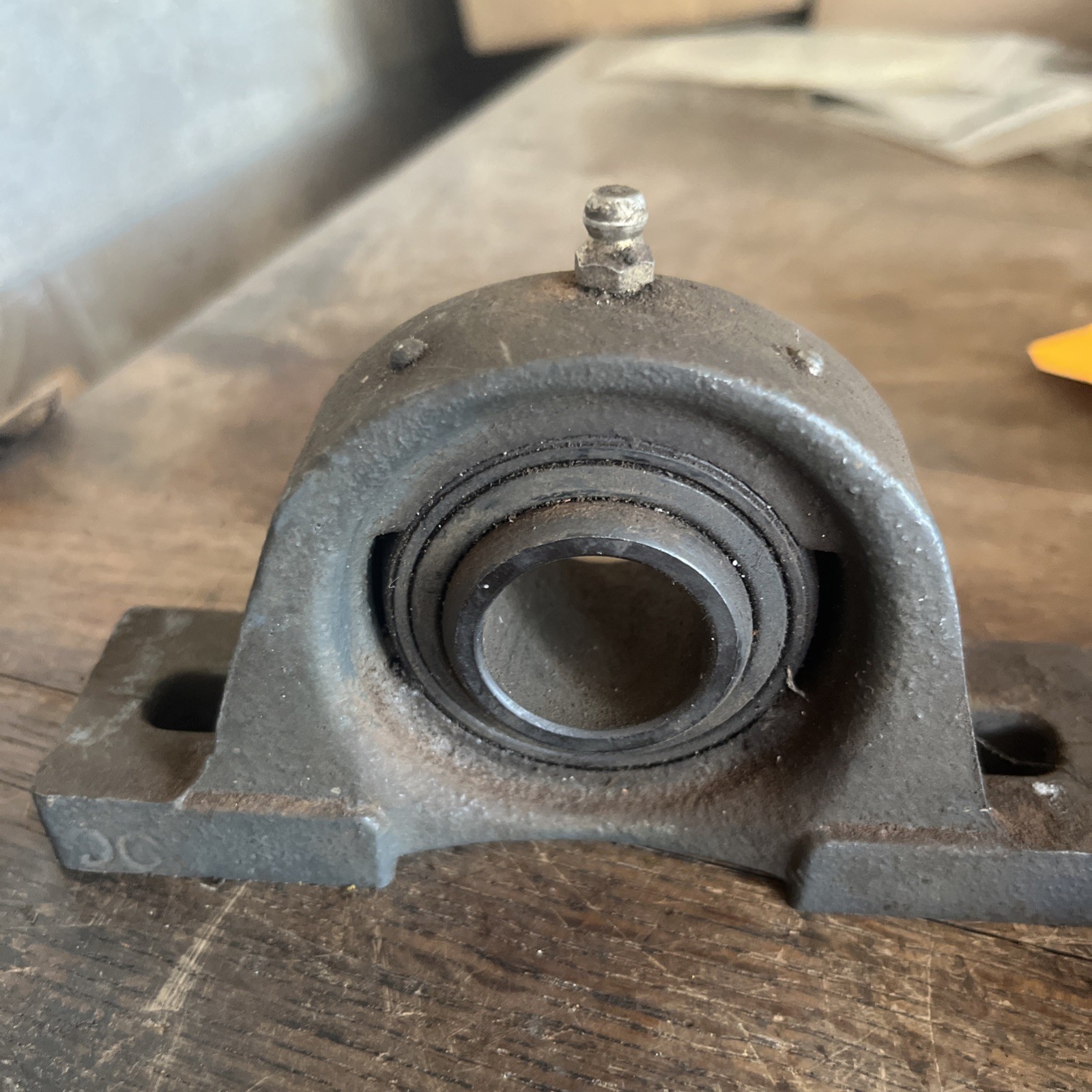 NOS SealMaster P-104F Pillow Block W/Bearing