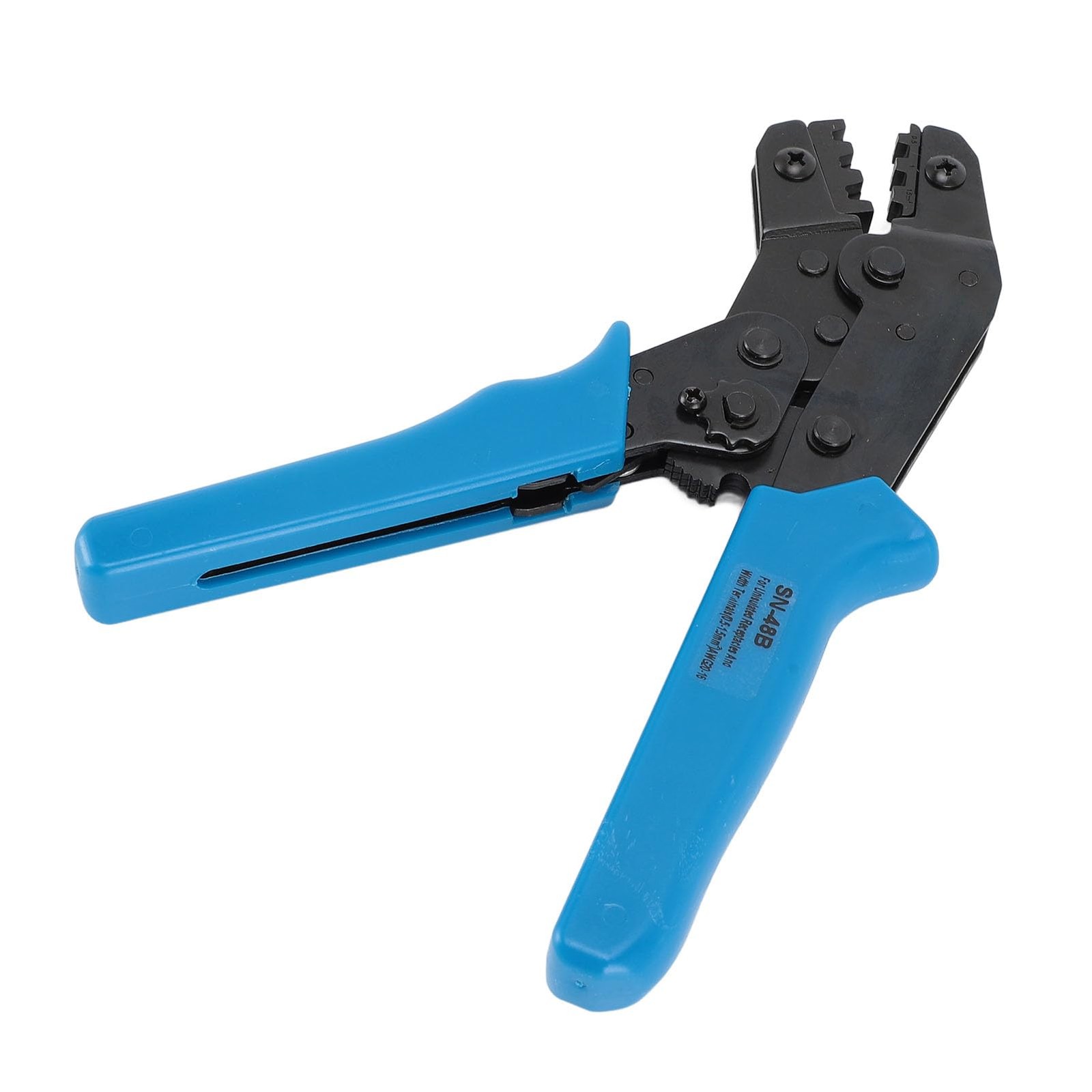 Crimping Tool Wire Terminal Ratcheting For 3.96-6.3mm Spade Connectors