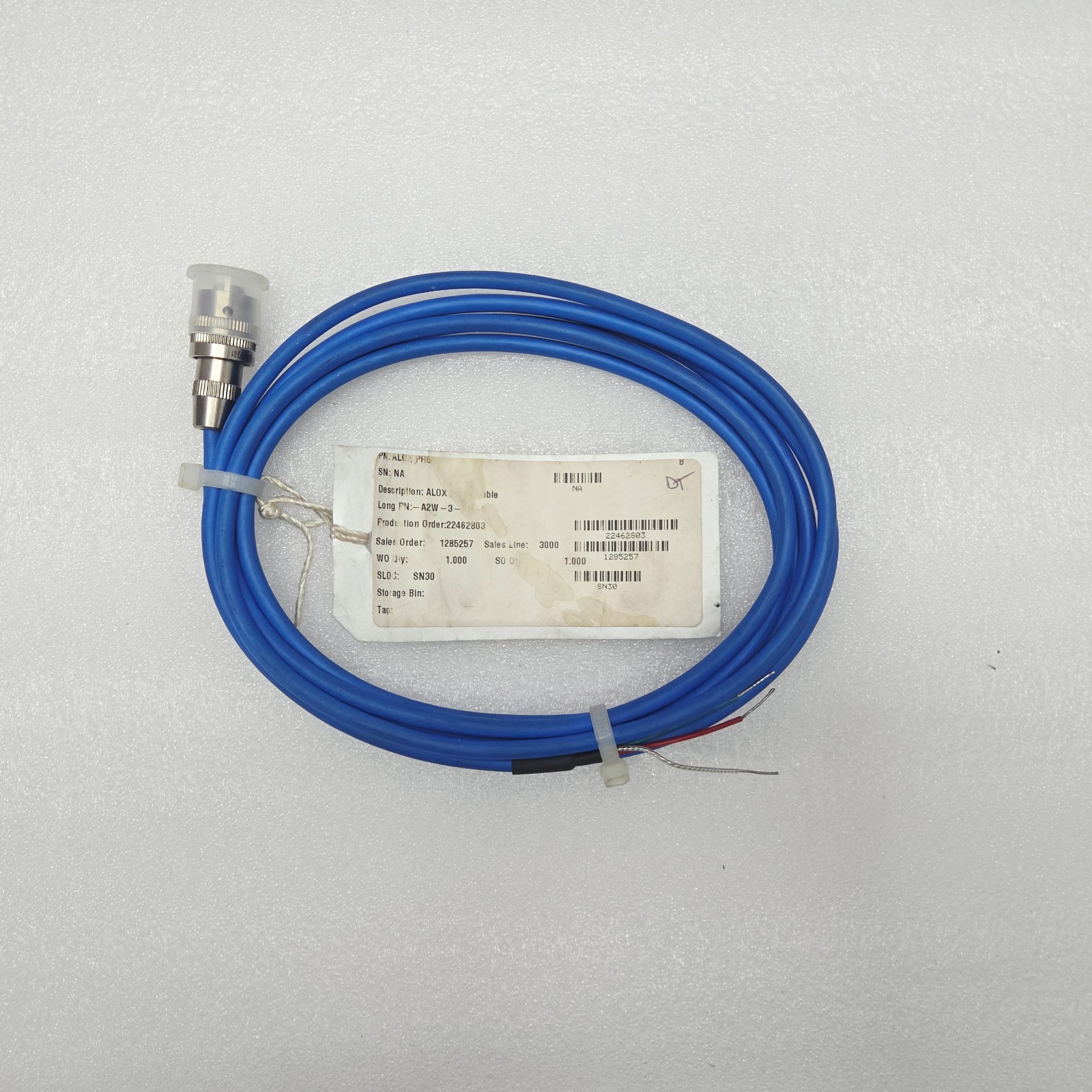 GE Panametrics M PROBE Moisture Sensor 248110-A With Cable SY011-TF0804SH2F2-01