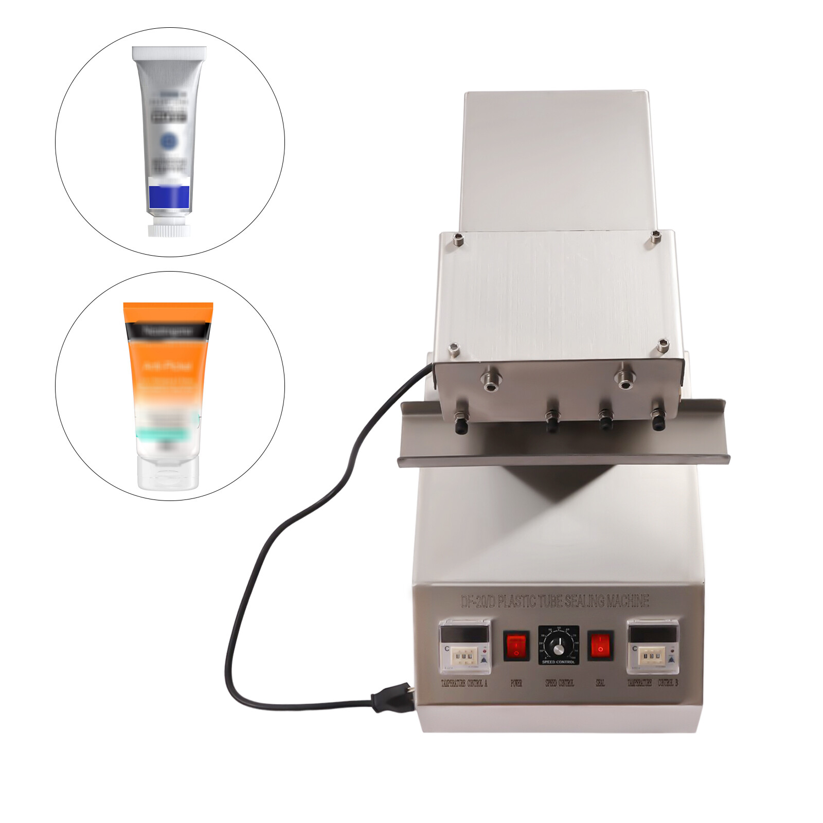 Semi-auto Filling Machine FOR Medicine Cosmetic Machine Al-plastic Tube Sealer