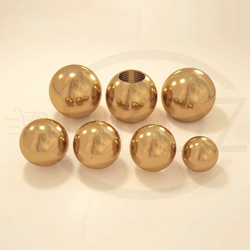 Brass Ball Bearing With Threaded M3 M4 M5 M6 M8 M10 M12 Diameter Ø6mm -Ø25mm