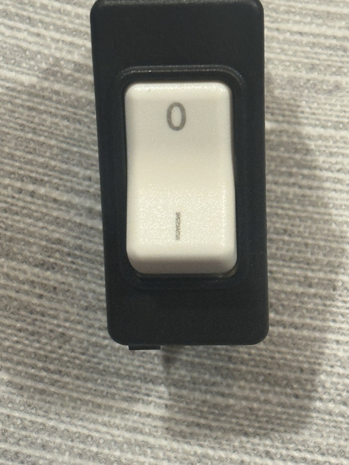 E-T-A Circuit Breaker Switch Combo 3120-F321-P7T1-W02D-20A White Rocker Panel