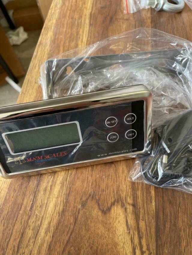 Locosc Precision LP7515, LCD Scale Indicator Display 5 Prong With Power Cable