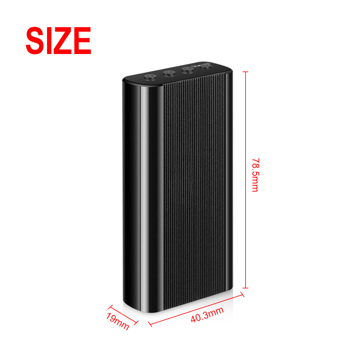 16GB Mini Digital Voice Activated 500 Hr Audio Recorder Magnetic MP3 Player
