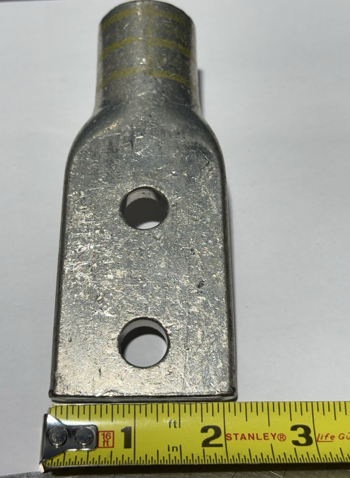 YELLOW DIE L115 – YA44L2NTCFX COPPER COMPRESSION CRIMP TERMINAL