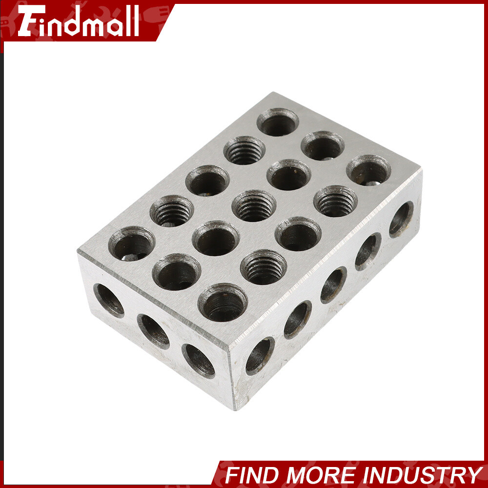 5 MATCHED PAIRS ULTRA PRECISION 1-2-3 BLOCKS 23 HOLES .0001″ MACHINIST 123