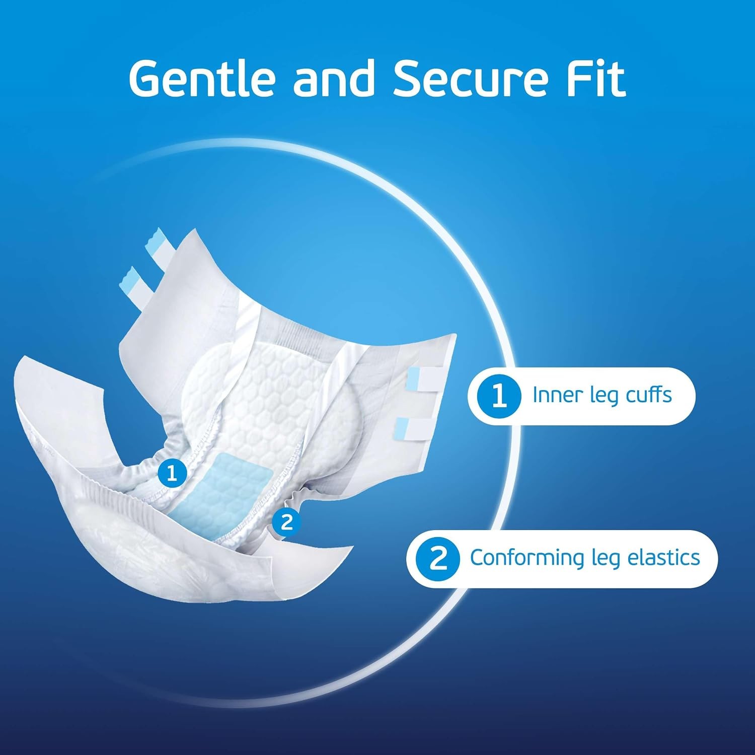 2XL Adult Diapers for Women & Men – Breathable, Max Absorbency, 12 Count