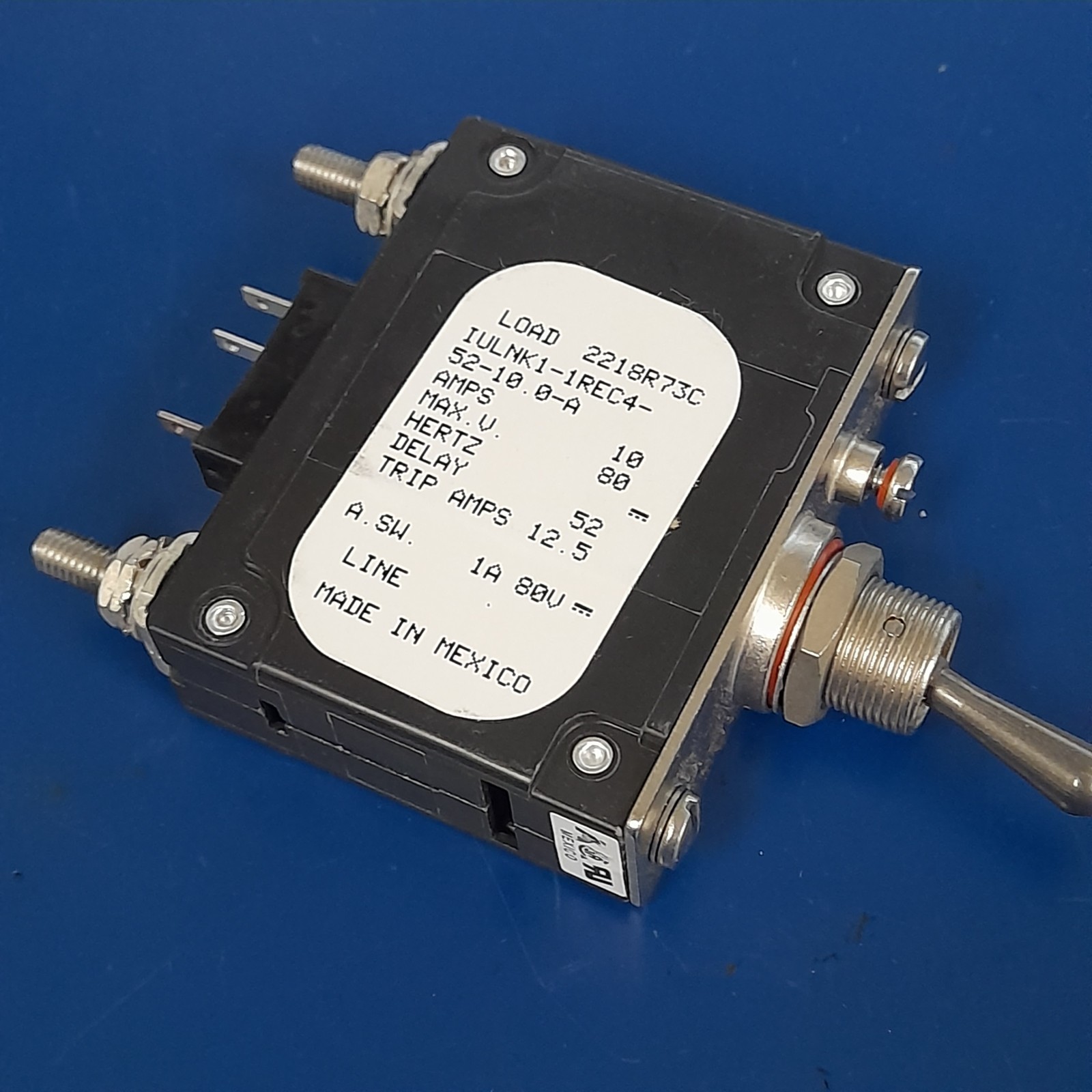 AIRPAX IUGN666-1REC4-52-50.0 Circuit Breaker Hydraulic-Magnetic