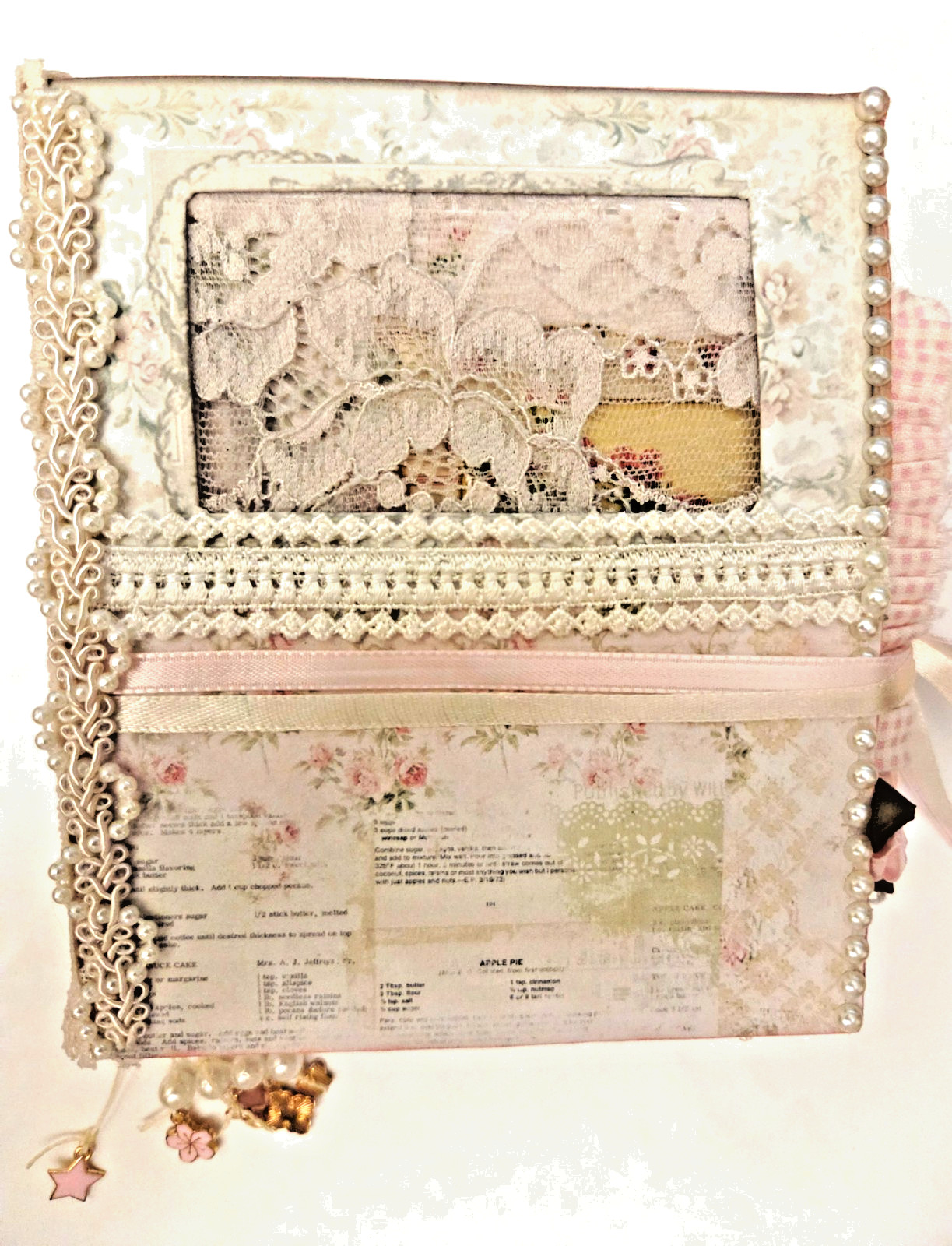 Sweet Junk Journal Perfect for Young Lady Handmade 100+ pages Shabby Chic