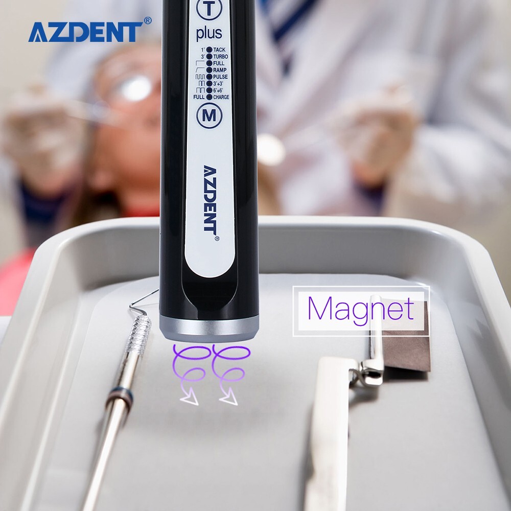 Dental Wireless LED Curing Light Lamp 1 Second Curing High Power 2500 mw/cm²