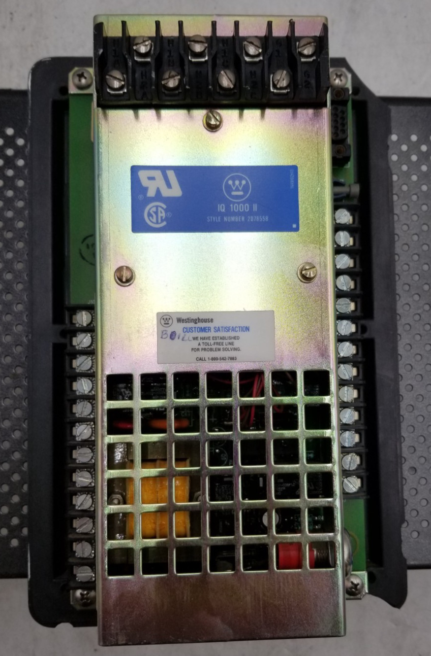 Westinghouse IQ-1000 II 2D78558 Motor Protection Relay
