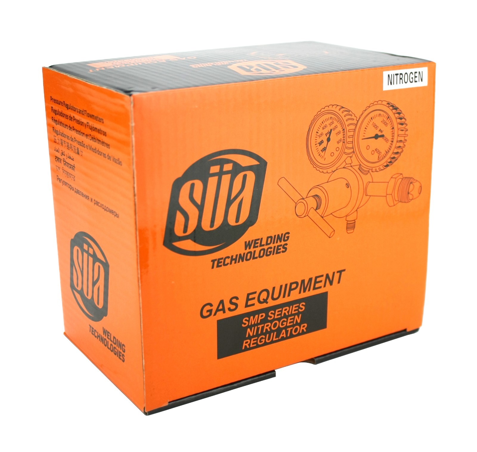 Nitrogen Gas Regulator 0-600 PSIG – HVAC Purging – Pressure Charge – SÜA
