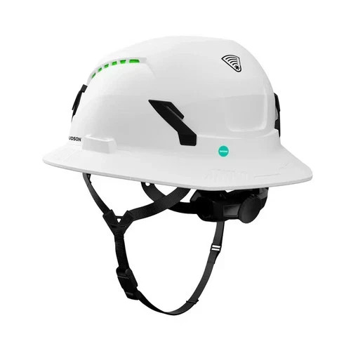 Studson SHK-1 Full Brim Vented, White (SHK1-FB-CW)