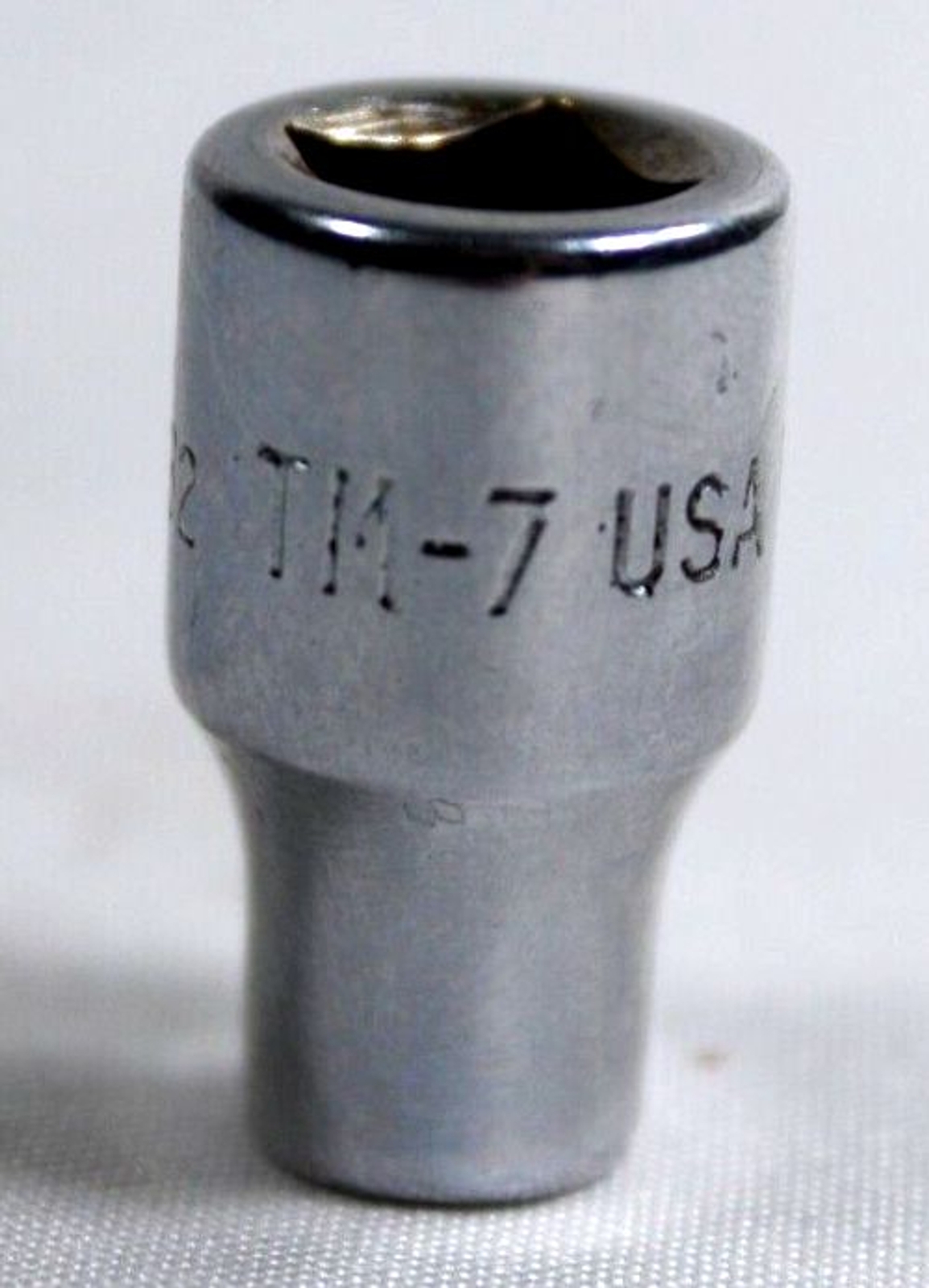Snap-on 7/32 6 Point 1/4″ TM-7 Shallow Socket Driver USA Made 1960 SAE