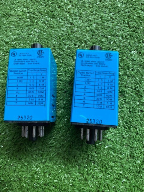 IDEC RTE-P11 Electronic Timer 120VAC, 10Amp, 0-Min.-10-Hours