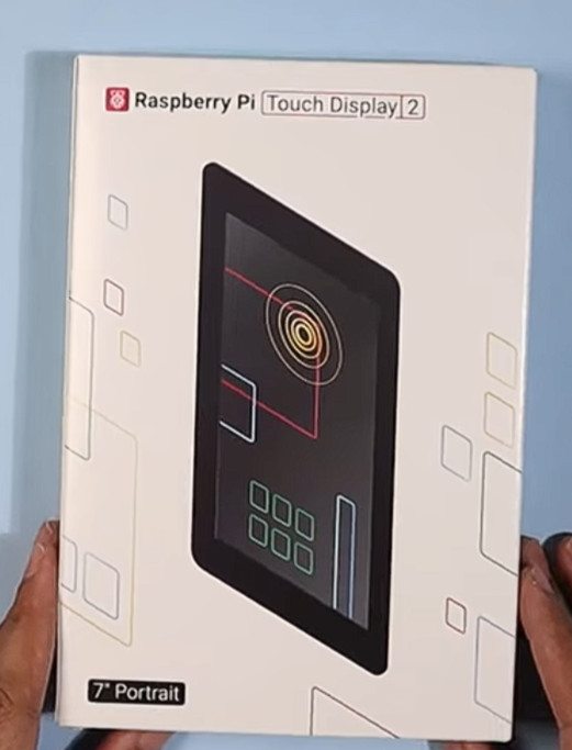 Raspberry Pi Touch Display 2 7″ – 720×1280 Capacitive Multi-Touch SC1635