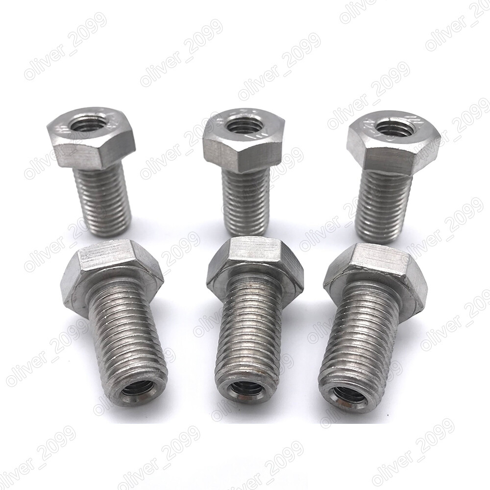 M8 M10 M12 M14 M16 M20 Stainless Steel Hex Head Bolts Hollow Thread Conversion