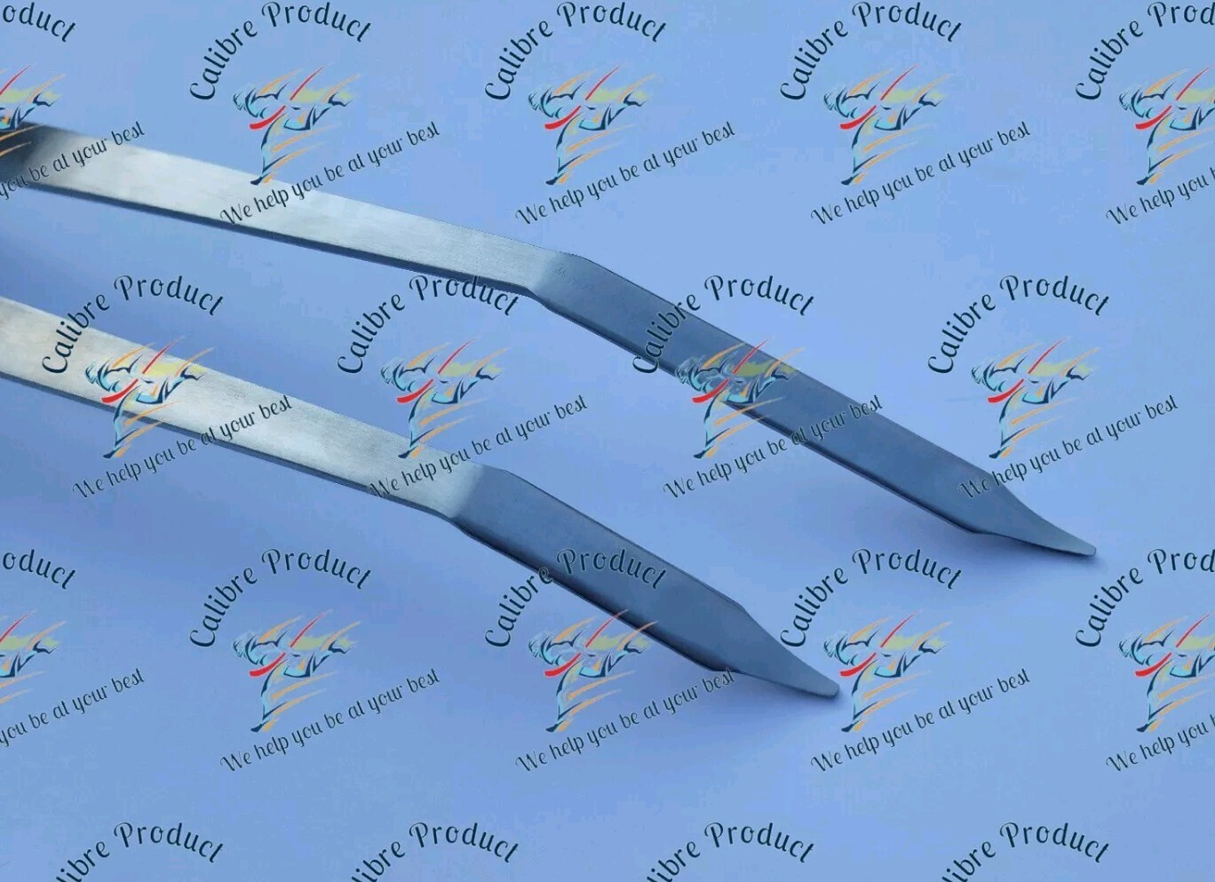 Single Prong Double Bent HOHMANN ACETABULAR Retractor Orthopedic Set Of 4
