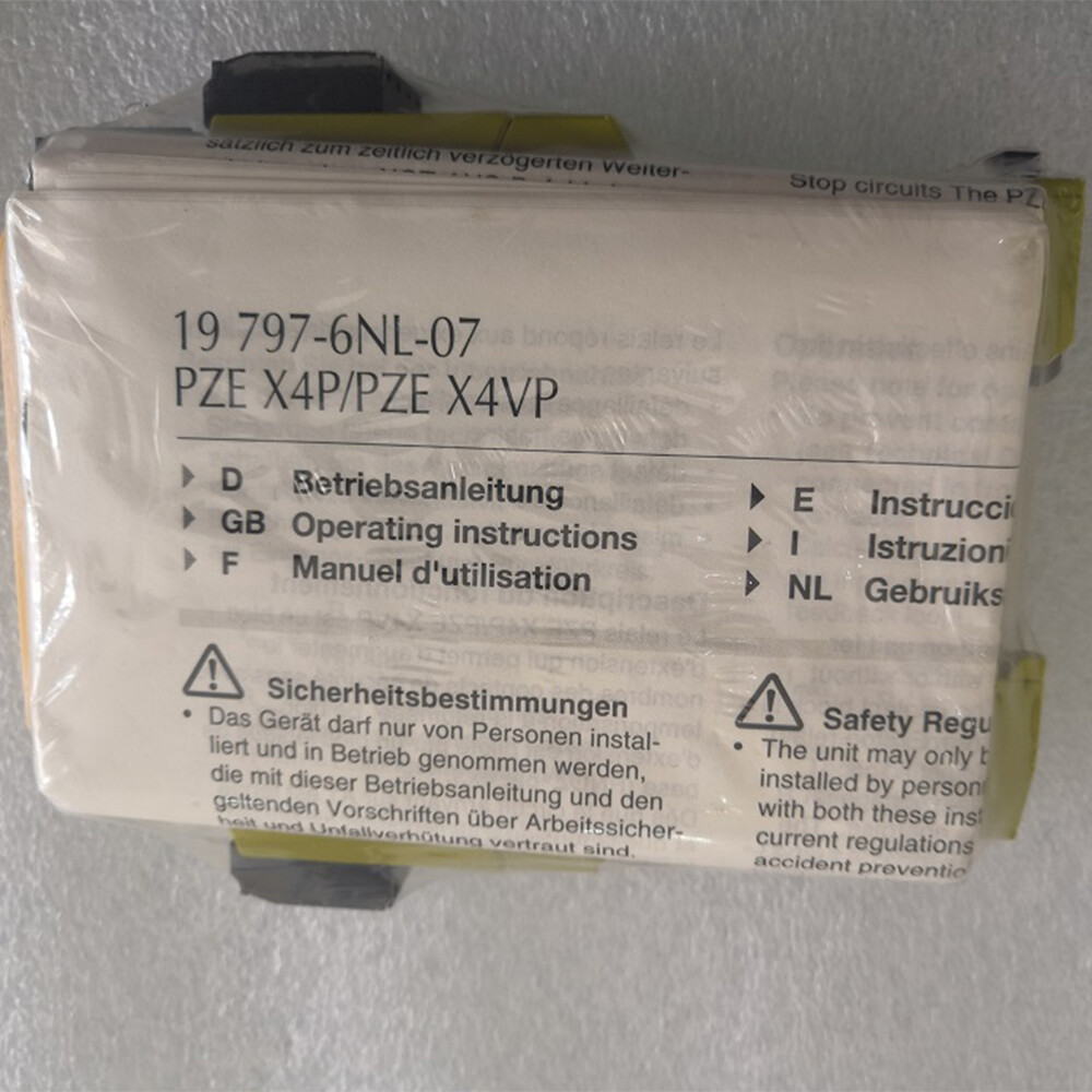 Safety Relay PZE X4VP 777580 For PILZ 24V