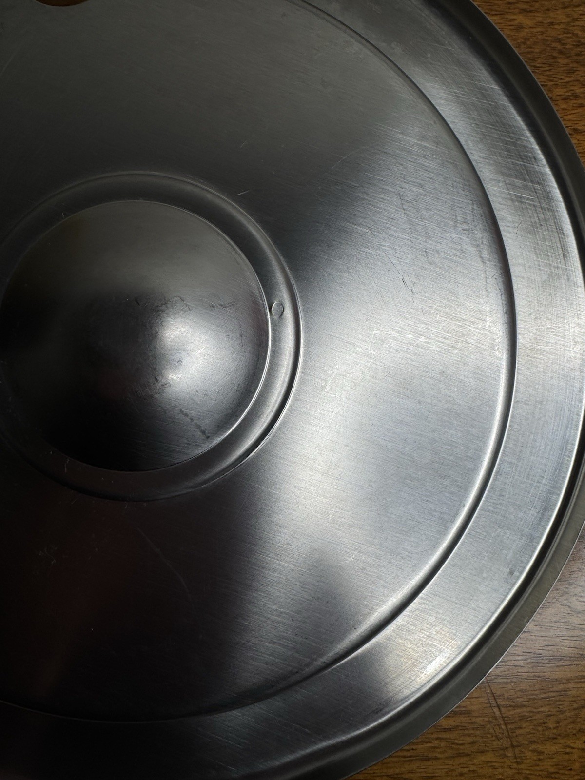 Vollrath 9.5” Stainless Steel Slotted Soup Inset Lid Cover USA Steam Table