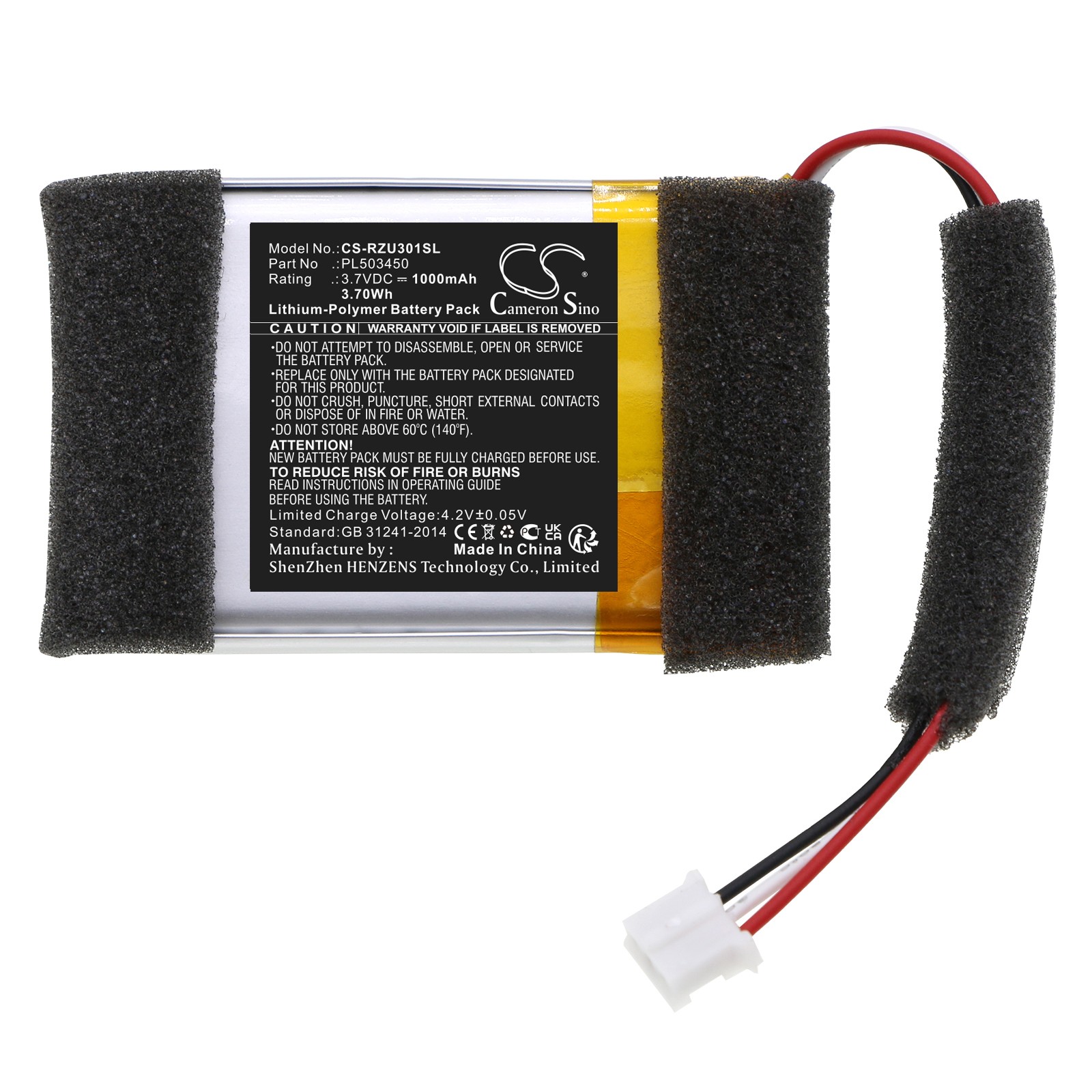 Battery for Razer Nari Ultimate,RZ04-02670100-R,RZ04-02670100-R3U1 P/N: PL503450