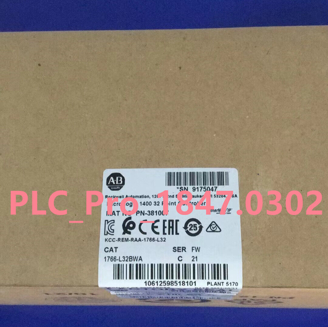 1766L32BWA 1PC New AB 1766-L32BWA 1400 32 Point Controller PLC/ Fast delivery#