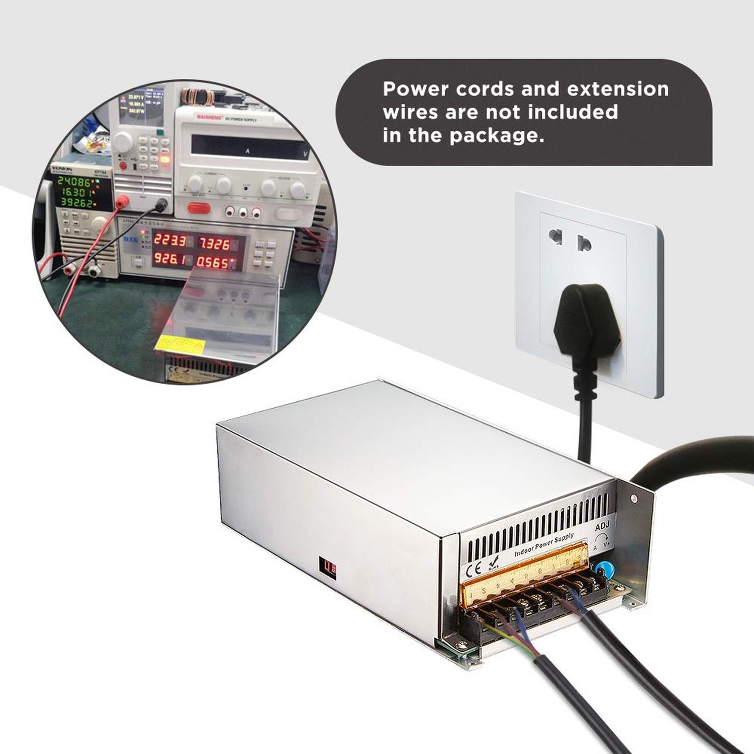 48V 16.67A 800W LED Switch Power Supply Driver AC 115-230V to DC 48V Transfor…
