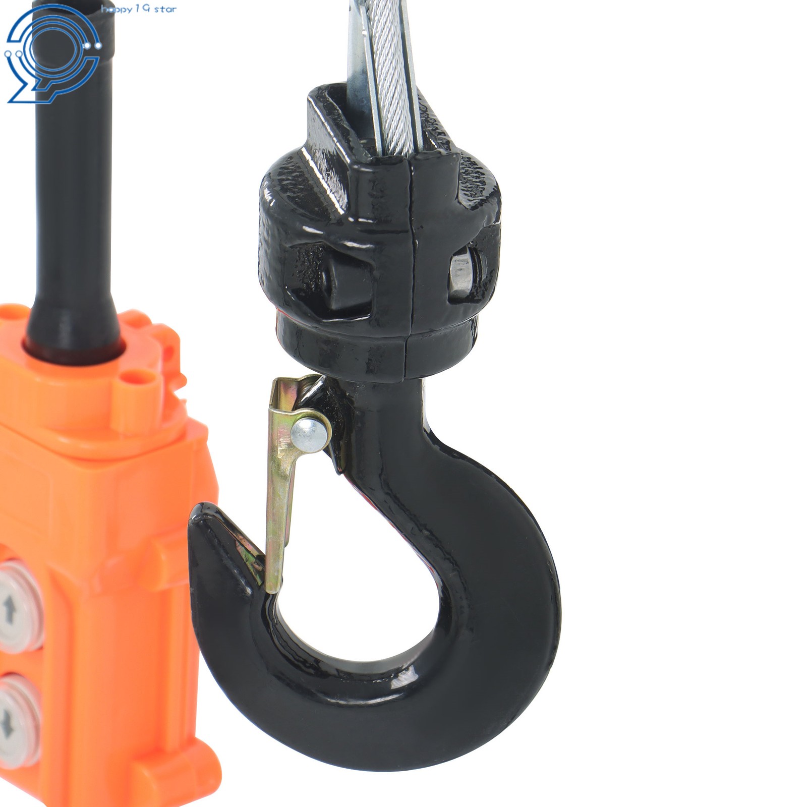 3in1 1100Lbs Electric Hoist Winch Crane Wired and Wireless Remote Control
