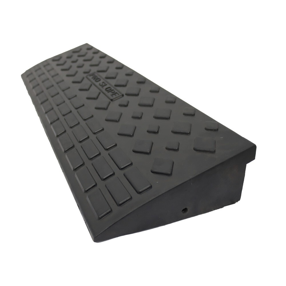 INTBUYING Loading Rubber Curb Ramp For Loading Docks Car Curbside Driveway Ramp