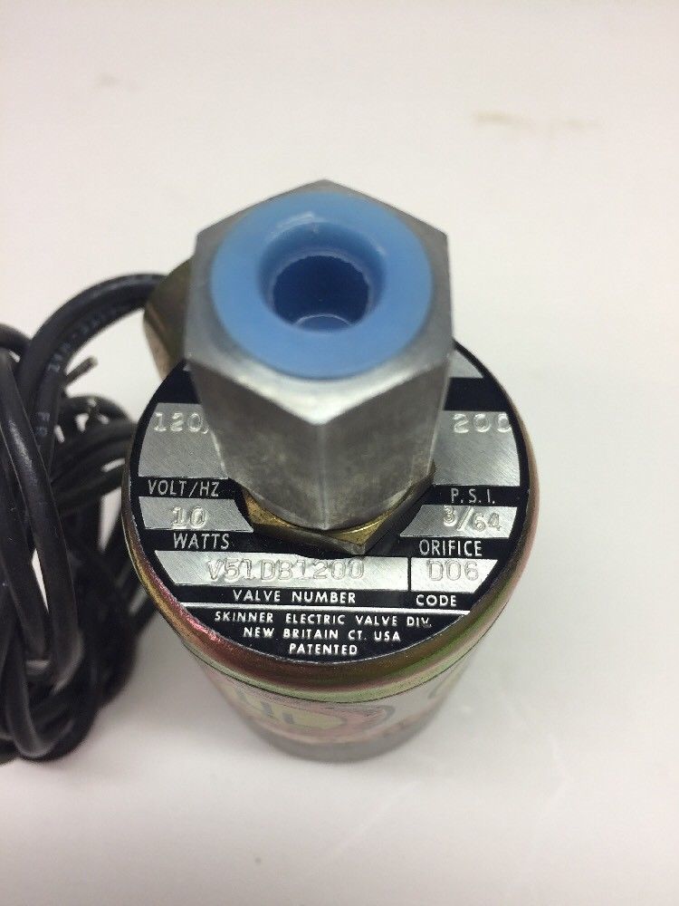 New! Skinner Solenoid Valve V51DB1200 *Fast Shipping* Warranty!