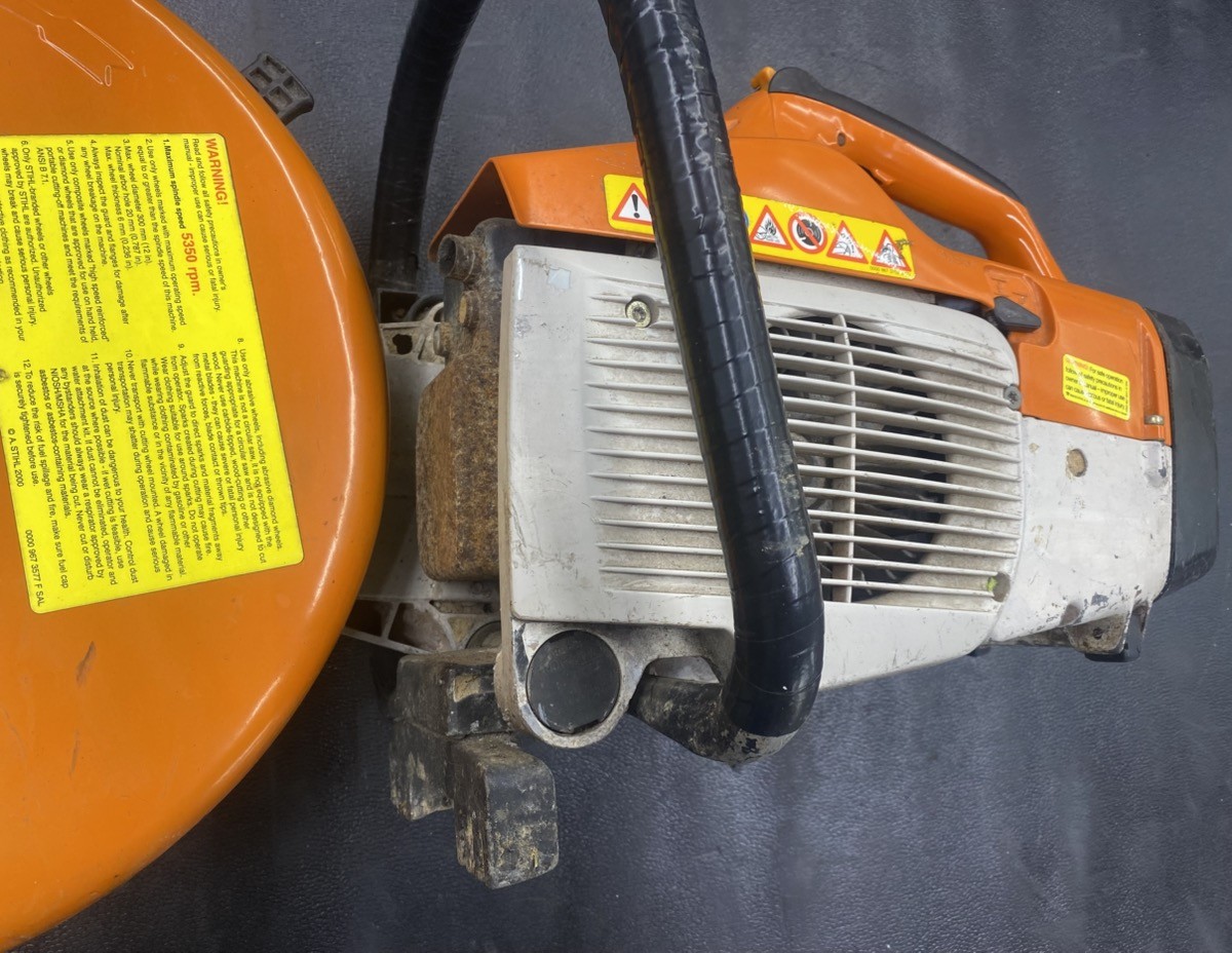 STIHL TS 400 Gasoline Handheld Cut-Off Concrete Saw, 14 in Max Blade (PD5037113)