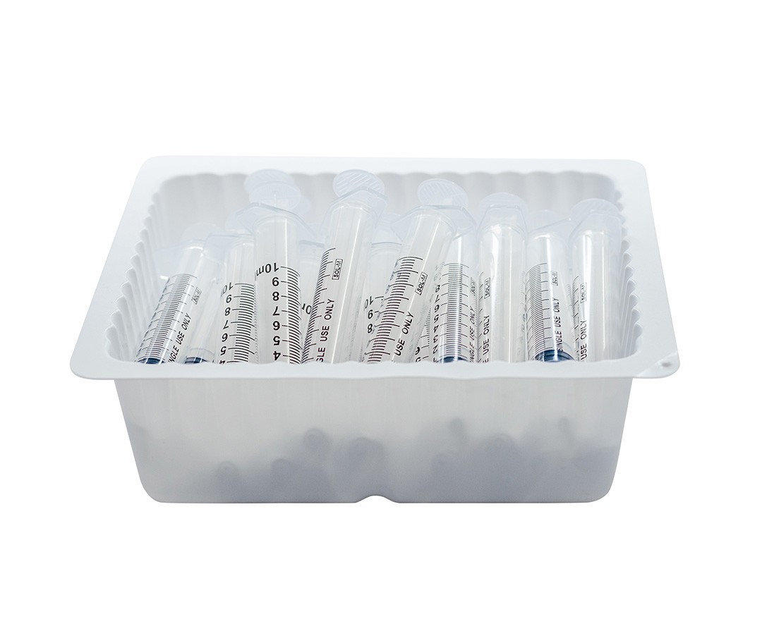 SOL-M 10mL Luer Lock Syringes P180010T (Case) Qty: 240 / 12 trays 20 units each