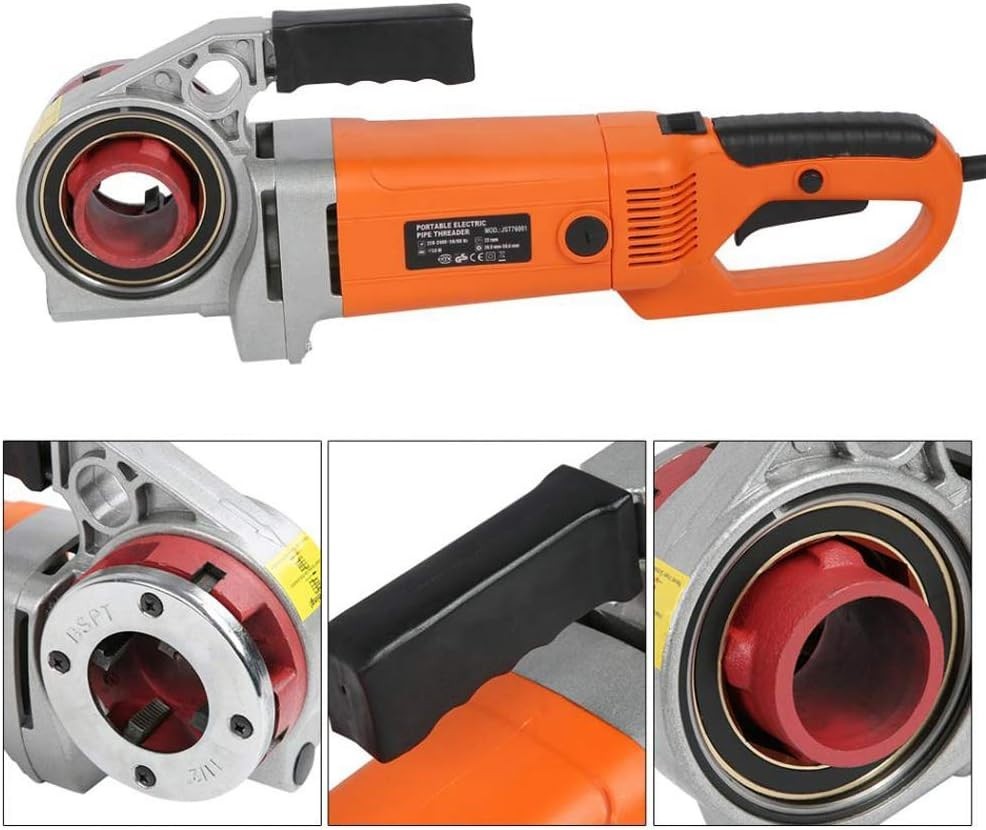 High-Efficiency Electric Pipe Threading Machine for Galvanized & Iron Pipes