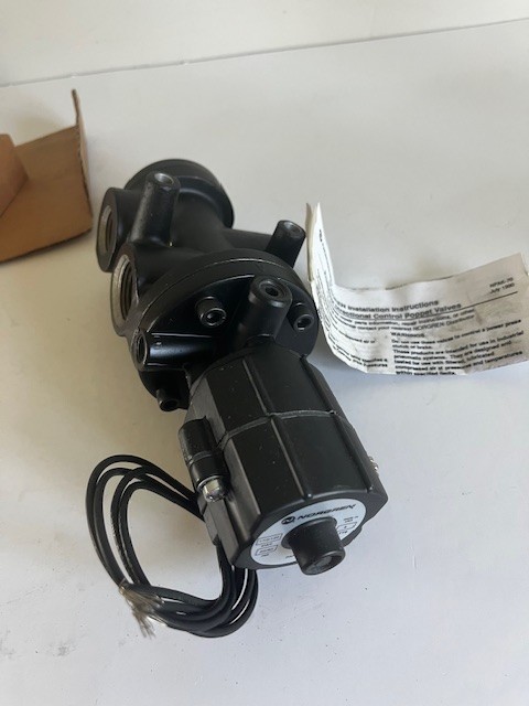 Norgren E1024B-P1 Poppet Solenoid Valve 3 Port 2 Position Normally Open NEW