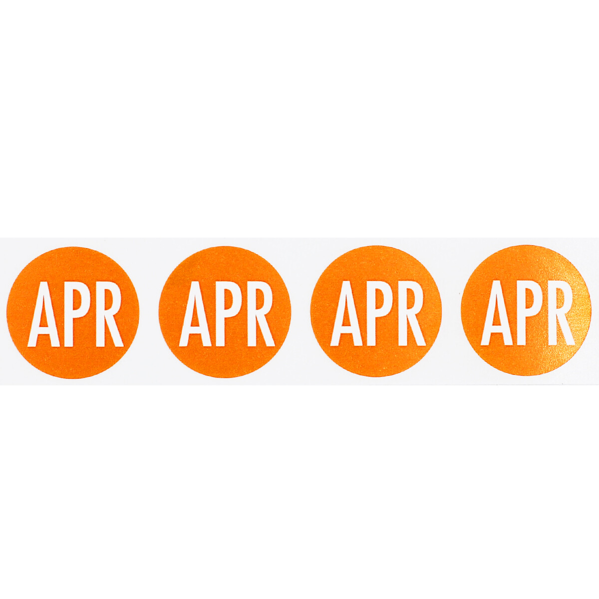 Months of the Year Jan – Dec Stickers | 0.75″ Round | 500 Pack | Pick a Month