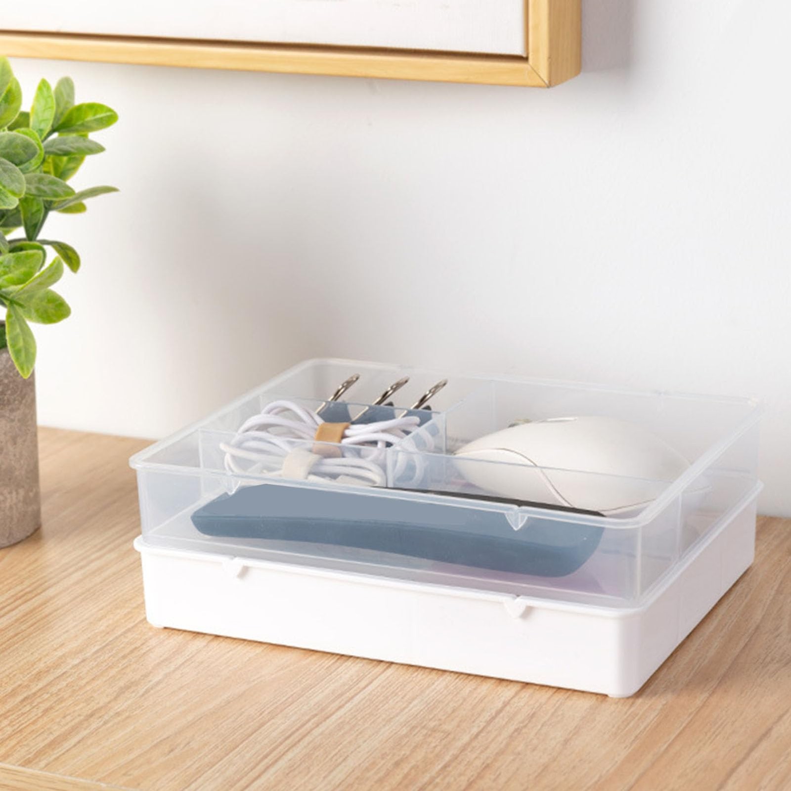 Desk Drawer Organizer Tray, Individual Storage Organizer Divider Storage Box …