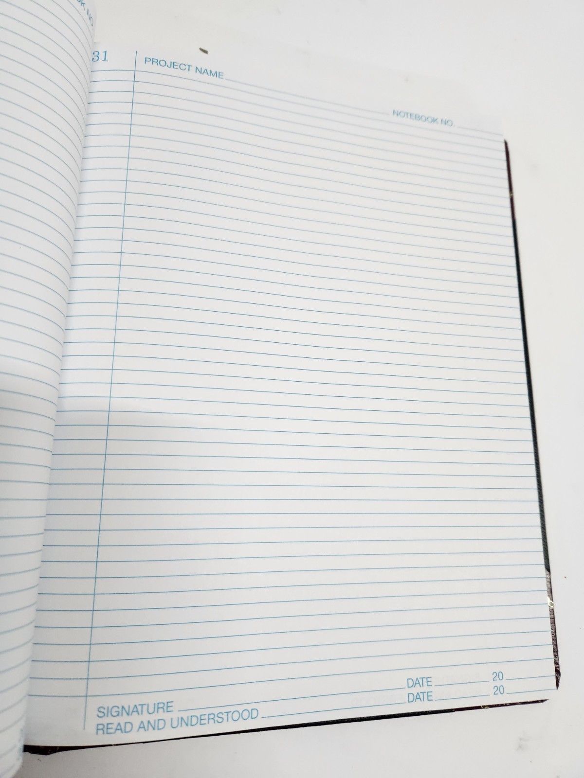 Boorum & Pease L21-300-R Professional-Grade Hardcover Laboratory Notebook