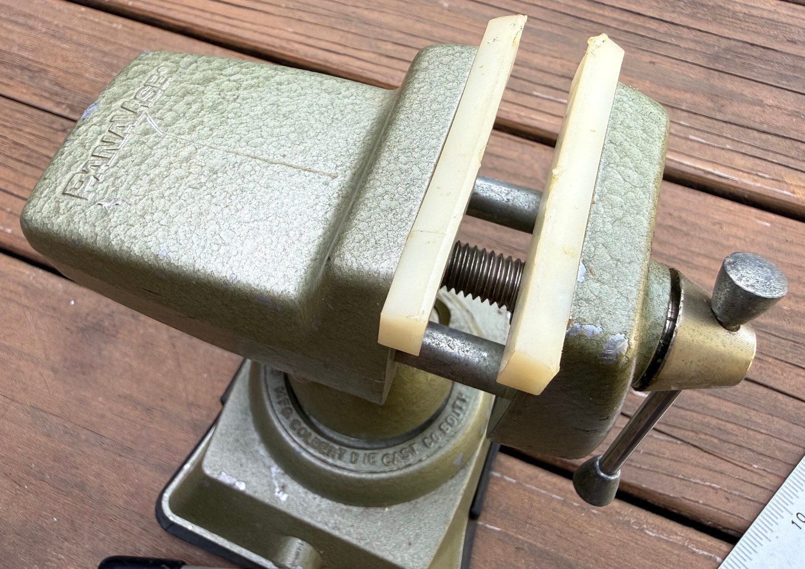 Vintage PanaVise 301 Vise w 381 Vacuum Base 315 Circuit Board USA Multi Angle