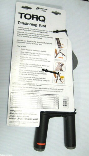 The Original GRIPPLE TORQ TENSIONING TOOL Wire Joining & Tension Tool