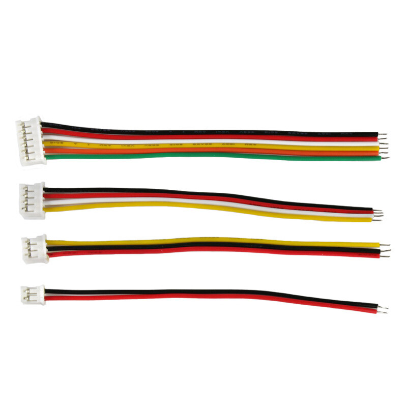 JST PH 2.0mm Male Connector Plug Cables Terminal Wire Single 2P-10Pin 10/20/30CM