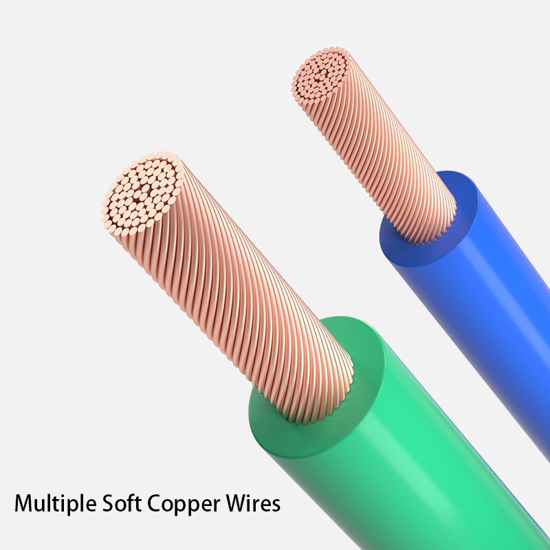 RV Cable PVC Electrical Wire Single Core Pure Copper Flexible Wire 0.3mm²~2.5mm²