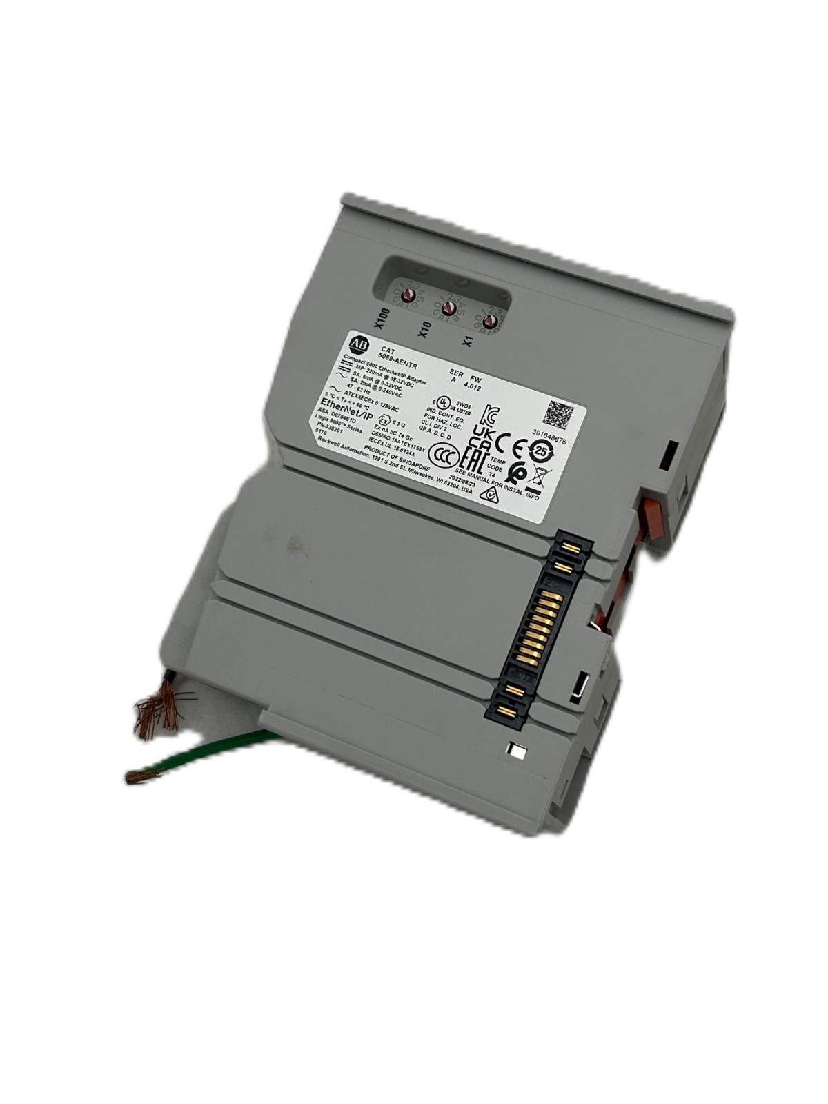 Allen-Bradley 5069-AENTR Compact 5000 EtherNet/IP Adapter Ser A