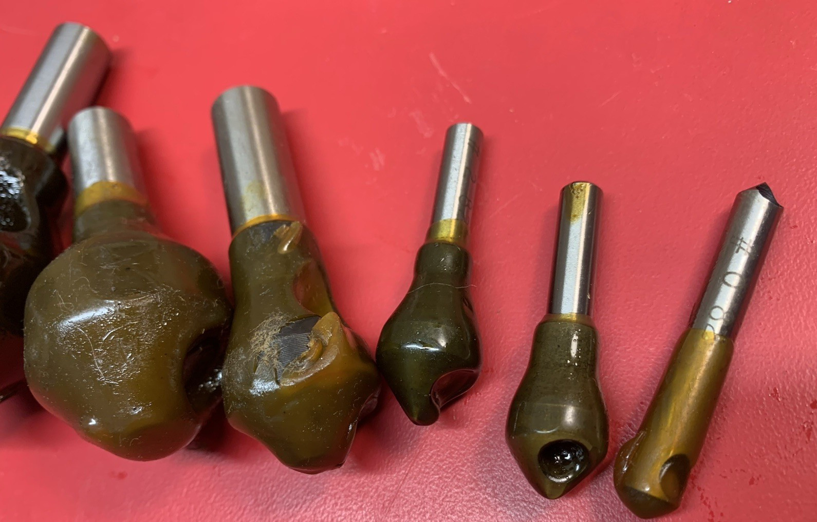 Machinist Tools: #0 To #7 ACCU-CUT-TOOLS Weldon Type Countersinks 82º (NOS)