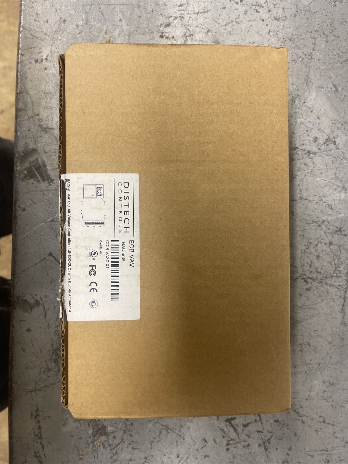 Distech Controls CDIB-VAXX-01 ECB-VAV Programmable Controller, 4 UI 4 DO 2 UO